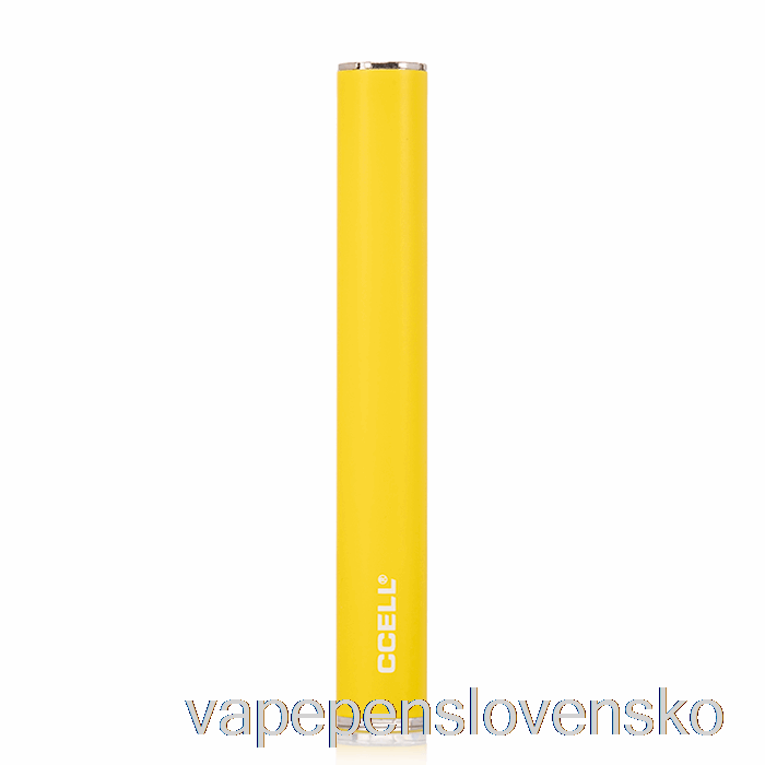 Ccell M3 Vape Pen Batéria žltá Matná Vape Cigareta
